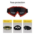 thumbnail image 4 of Anti-Fog Motorcycle Goggles, Windproof Helmet Glasses, Riding Ski Goggles for Men & Women, UV Protection, Adjustable Strap, Perfect for Cycling, Snowboarding, and Outdoor Sports Activities, 4 of 9