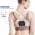 thumbnail image 4 of Back Brace And Posture Corrector For Women And Men, Posture Corrector Adjustable Back Support Adult Invisible Hunchback Belts,hww, 4 of 5
