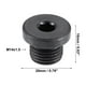thumbnail image 5 of Ofertas Únicas 4 Pcs M14x1.5 Tornillo de tapón de drenaje de aceite de motor de acero para Audi A4 A6 S8 S6 S5 Q7 para Volkswagen Touareg Negro, 5 of 7