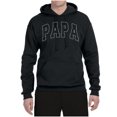 thumbnail image 2 of Wild Bobby PAPA Varsity Letters Unisex Hoodie Sweatshirt, 2 of 6