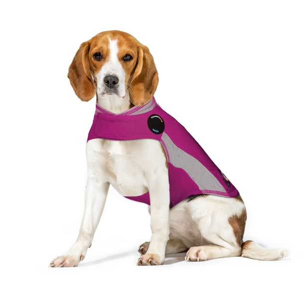 ThunderShirt Anxiety Jacket for Dogs, Pink Polo, Medium