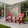 thumbnail image 2 of Wildridge Heritage Child's Adirondack Chair, Cardinal Red - Outdoor All-Weather Poly Furniture for Patio, Deck, Yard, 2 of 4