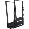 thumbnail image 2 of Mount Plus MP-CPB-2 Wall Mount CPU and Game Console Holder | Adjustable Width 4.8in to 8.3in | Metal Mounting Bracket for Desktop PC, Computer Tower, Game Console, APS Back-UPS, CyberPower UPS System, 2 of 3