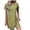 Army Green womens dresses, variant on Wycnly Womens Dresses Plus Size Casual Lightweight Comfy Loose Tunic Tshirt Dresses Summer Solid V-Neck Short Sleeve Formal Mini Dress Navy l