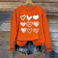 thumbnail image 3 of Patlollav Womens Valentine's Day Top Loose Fitting Sweater, 3 of 6