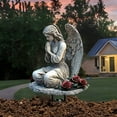 thumbnail image 5 of Praying Angels Figurine, Garden Angel Statues, Waterproof Kneeling Angel Sculpture, 2D Flat Acrylic Outdoor Decor Ornament for Patio Lawn Yard Balcony, Garden Gift, 5 of 7