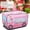Ice Cream Truck, variant on YAHHU Portable Foldable Fire Fighting Truck Children Play Tent Game House for Kids Indoor Outdoor Play Area, 28.3 x 28.3 x 44.1 Inches / 72 x 72 x 112 cm