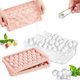 thumbnail image 1 of Molde para cubitos de hielo zhang ming 2 uds 33 moldes rosa, 1 of 5