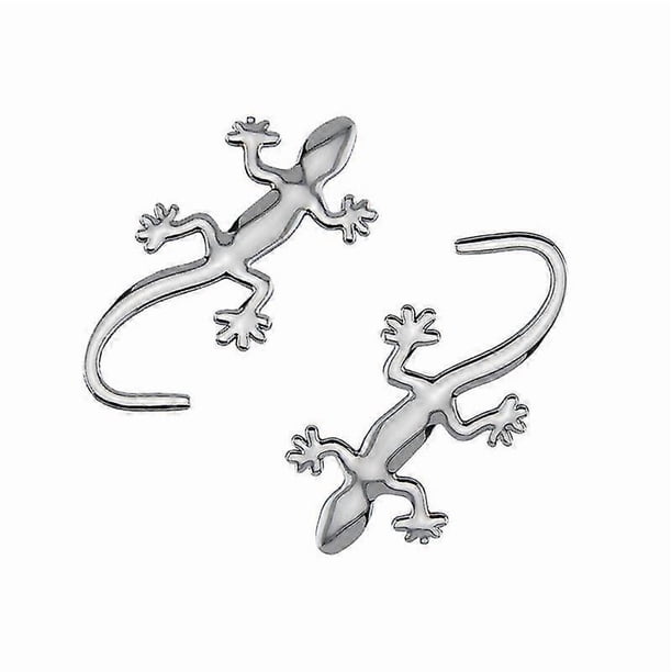Jinyi Car Stickers, -dimensal Metal Car Sticker Cko Auto Car Styling Rative Decal(2pcs, Silver)