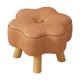 thumbnail image 3 of Reposapiés pequeño con patas de madera para sala de estar, entrada y salón. marrón, 3 of 9