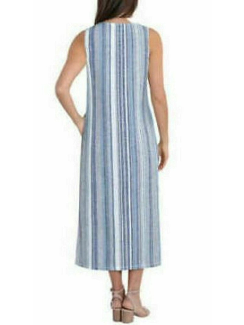 briggs ladies linen dress Ladies' Blue Large white prom dress sequin