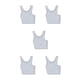 thumbnail image 2 of Chaleco femenino Minnieouse tejer camiseta sin mangas ejercicio transpirable Blanco XL, 2 of 6