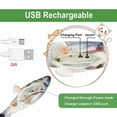 thumbnail image 3 of Faithtur Electric Fish Toy with PP Cotton Filled Cat Simulation Plush, 3 of 9