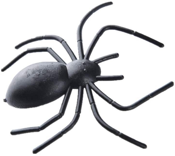 2X/set Fake Realistic Spider Insect Model Halloween Joke Prank Props Scary Toys 