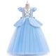 thumbnail image 1 of Vestido de princesa de hadas, disfraz de cenicienta, disfraz de cumpleaños, vestidos para niñas pequeñas, traje de encanto, vestido de fantasía para carnaval Fivean unisex, 1 of 2