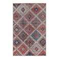 thumbnail image 3 of Unique Loom Sisu Collection Area Rug - Tripura (3' 3" x 5' 3" Rectangle Rust red and Beige/Navy Blue), 3 of 7