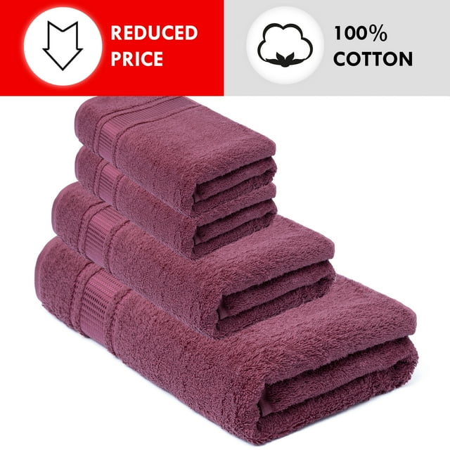 Melissa Linen Bath Towels for Bathroom 100% Turkish Cotton Premium Towel Sets