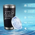 thumbnail image 5 of I Don''T Care,Funny Coffee Travel Mugs,20 Oz Stainless Steel Vacuum Tumbler,Travel Coffee Mugs,Birthday Gifts (Black), 5 of 6
