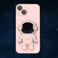 thumbnail image 2 of 6D Plating Astronaut Hidden Stand para Iphone 13 Pro Max Soporte para teléfono brillante para Huawei para Samsung, 2 of 5