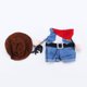 thumbnail image 1 of Disfraz de vaquero para perro con sombrero, ropa para perro, disfraces de Halloween para gato y perro pequeño (pequeño), 1 of 5