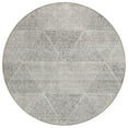 thumbnail image 2 of Addison Rugs Chantille Indoor/Outdoor Transitional Geometric Taupe Washable Round Rug, 8' x 8', 2 of 6