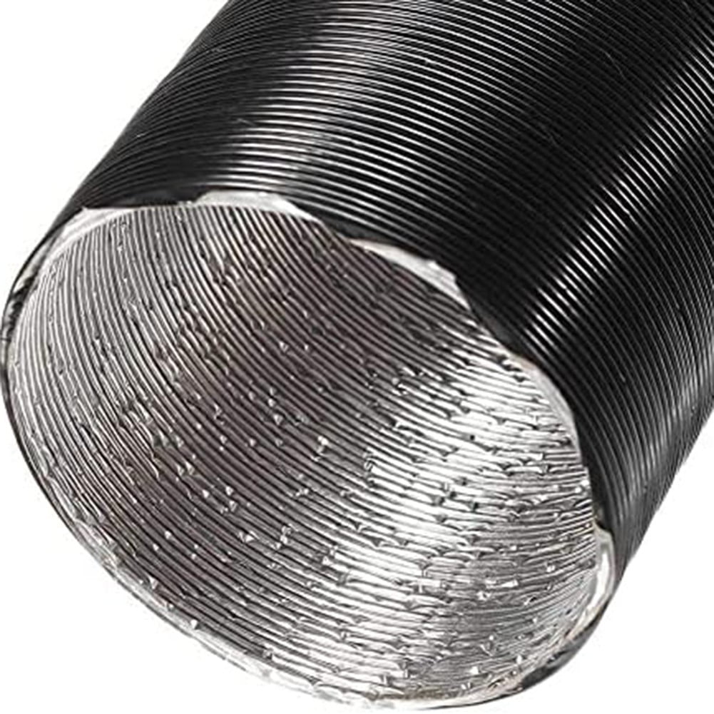 100Cm Aluminium Hose Expandable Ventilation Hose Expandable Functionality Flame Retardant Flexible Airflow Management