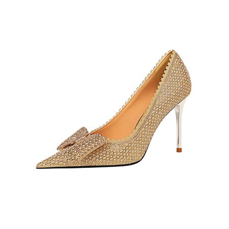 

Ritualay Womens Anti-Slip Dress Pump Shoes Lightweight Pointed Toe Pumps Wedding Party Elelgant Khaki 38