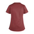 thumbnail image 4 of Women Scrubs Top Workwear Stretch V-Neck Professionals Medical Uniforms with Pocket 2025 XL Polyester, 4 of 4