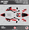 Red, variant on Kalair GFX Graphics Kit for Beta Xtrainer RR,RX,RR-S 250,300 (2023) Factory Series