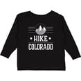 thumbnail image 3 of Inktastic Hike Colorado Hiking Trekking Hiker Boys or Girls Long Sleeve Toddler T-Shirt, 3 of 5