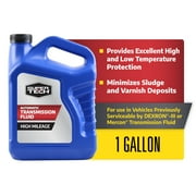 Super Tech High Mileage Transmission Fluid for Automatic Vehicles, 1 Gallon