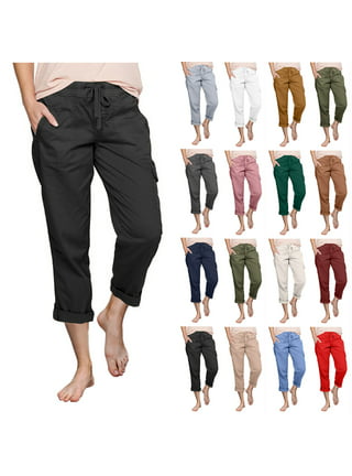 Womens Cargo Capris Hiking Pants Lightweight Quick Dry Outdoor Athletic  Capri Summer Casual Loose Travel Shorts with Pockets