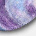 thumbnail image 3 of Designart 'Watercolor Geode II' Geometric Metal Circle Wall Art - Disc of 36, 3 of 5