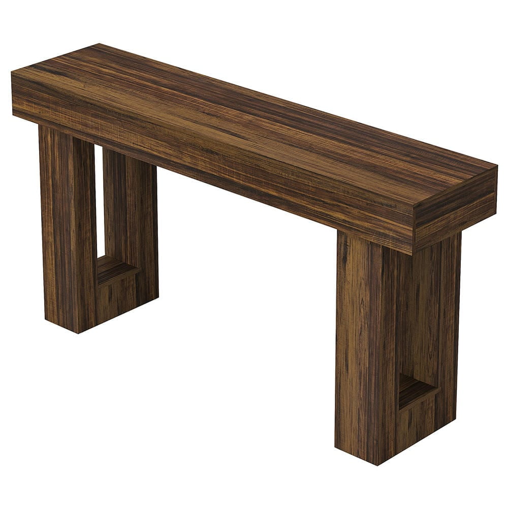 Barara King Console Table, Entryway Table, Console Sofa Table, Display Shelf,63-Inch Console Table, Farmhouse Wooden Sofa Table Entryway Table, Rustic Brown