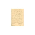 thumbnail image 2 of Topographical Map - Antelope Creek Wyoming Quad - USGS 1950 - Vintage Wall Art, 2 of 4