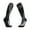 Black, variant on comerut 1 Pair Thermal Knee-High Ski Socks Non-Slip Cuff Design Breathable Wear Resistant Moisture Wicking Snowboard Sports Socks