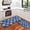 Blue-4, variant on Kitchen Rugs and Mats Non Skid Washable, Blue and White Marble Kitchen Rug Mat Set of 2 PCS, Comfort Kitchen Floor Mat for Floor Home, Office, Sink, Laundry (17"x47"+17"x30")