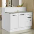 thumbnail image 1 of Isla de Cocina con Encimera y Mostrador Madesa Agata 120 BB, 1 of 5
