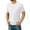 White, variant on FRSASU Men's Crewneck T-Shirts Short Sleeve Heavy Weight Tees Casual Basic Plain T-Shirt White