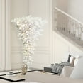 thumbnail image 4 of Vickerman 7.5' White Upside Down Artificial Christmas Tree, Warm White Single Mold LED Lights, 4 of 4
