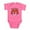 Raspberry, variant on - Magic M Initial Body Suit - Cute Infant Bodysuit Baby Romper - Size Newborn - 24 Months