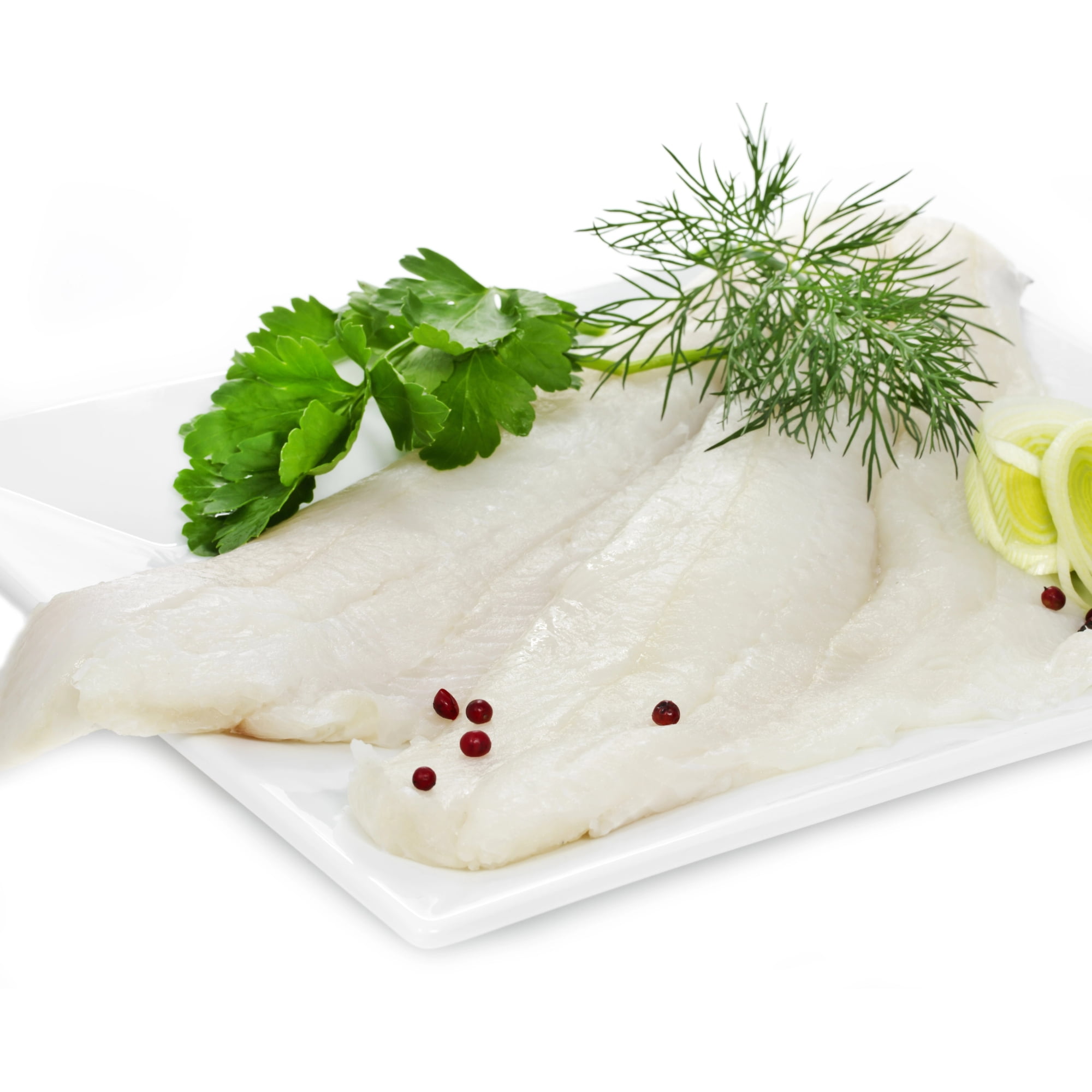 Today Gourmet - Halibut Fillets - Alaskan Wild Caught 6-6/7oz Portions (2.63lb Pkg)