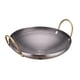 thumbnail image 2 of Wok de acero inoxidable Zulema Olla binaural 8 pulgadas, 2 of 8