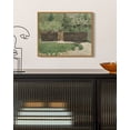 thumbnail image 3 of Drsoum Vintage Farmhouse Spring Grass Wall Art Rustic Retro Framed Countryside Landscape Prints Classic Decorations for Dining Room Home Office 8x10in Natural Framed, 3 of 6