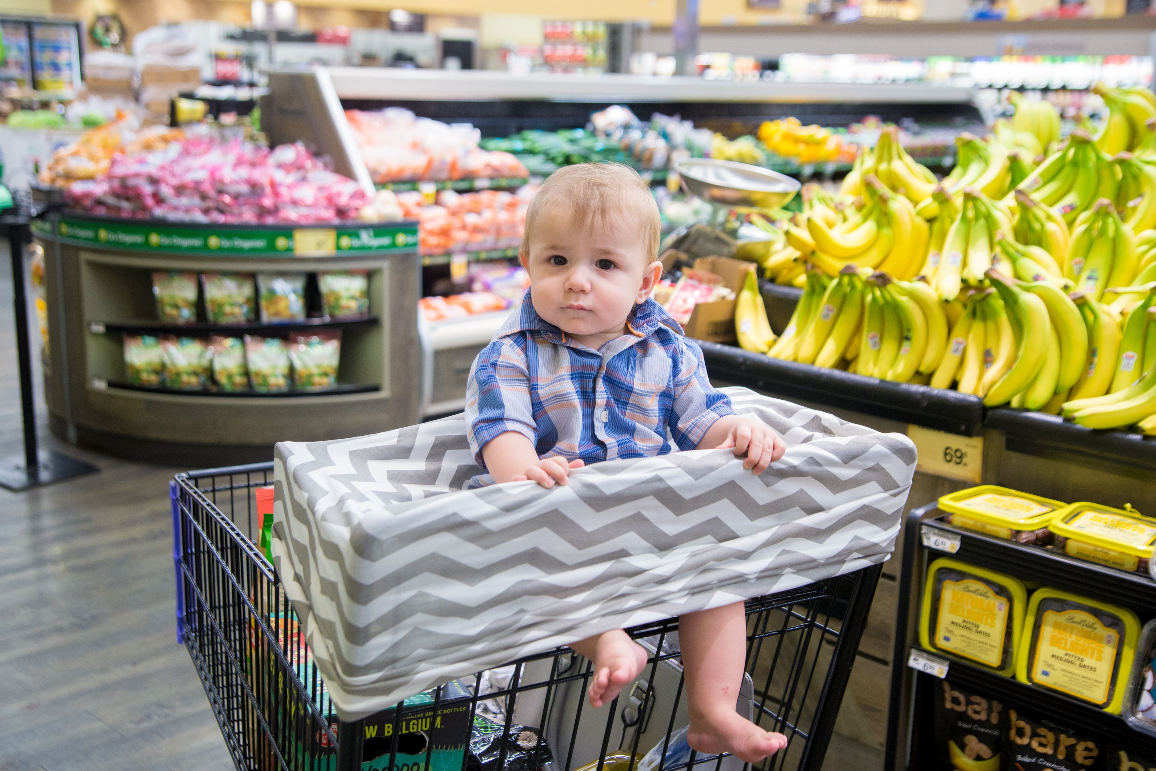 Styles II Nursing Cover Set - Car Seat Canopy, Shopping Cart, High Chair, Stroller & Carseat Cover for Boys & Girls - Multi Use Breastfeeding Cover - Includes Nursing Cover, Bib & Baby Hat Beanie Cap