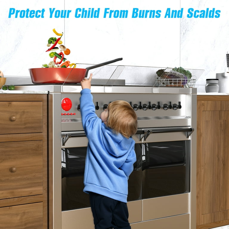 Adhesive Stove Guard — Qdos Baby Gates Child Safety and Baby Proofing  Products