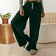 thumbnail image 2 of RKSTN Yoga Pants for Women Plus Size Drawstring Mid Waisted Straight Wide Leg Yoga Pant Womens Casual Solid Oversized Loose Comfy Gym Workout Sport Yoga Trousers with Pockets, 2 of 8
