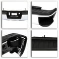 thumbnail image 6 of ALL-CARB Chrome Rear Step Bumper without Park Assist Sensor Holes Replacement for 2014-2018 Chevy Silverado GMC Sierra 1500 GM1103176 84077953, 6 of 7