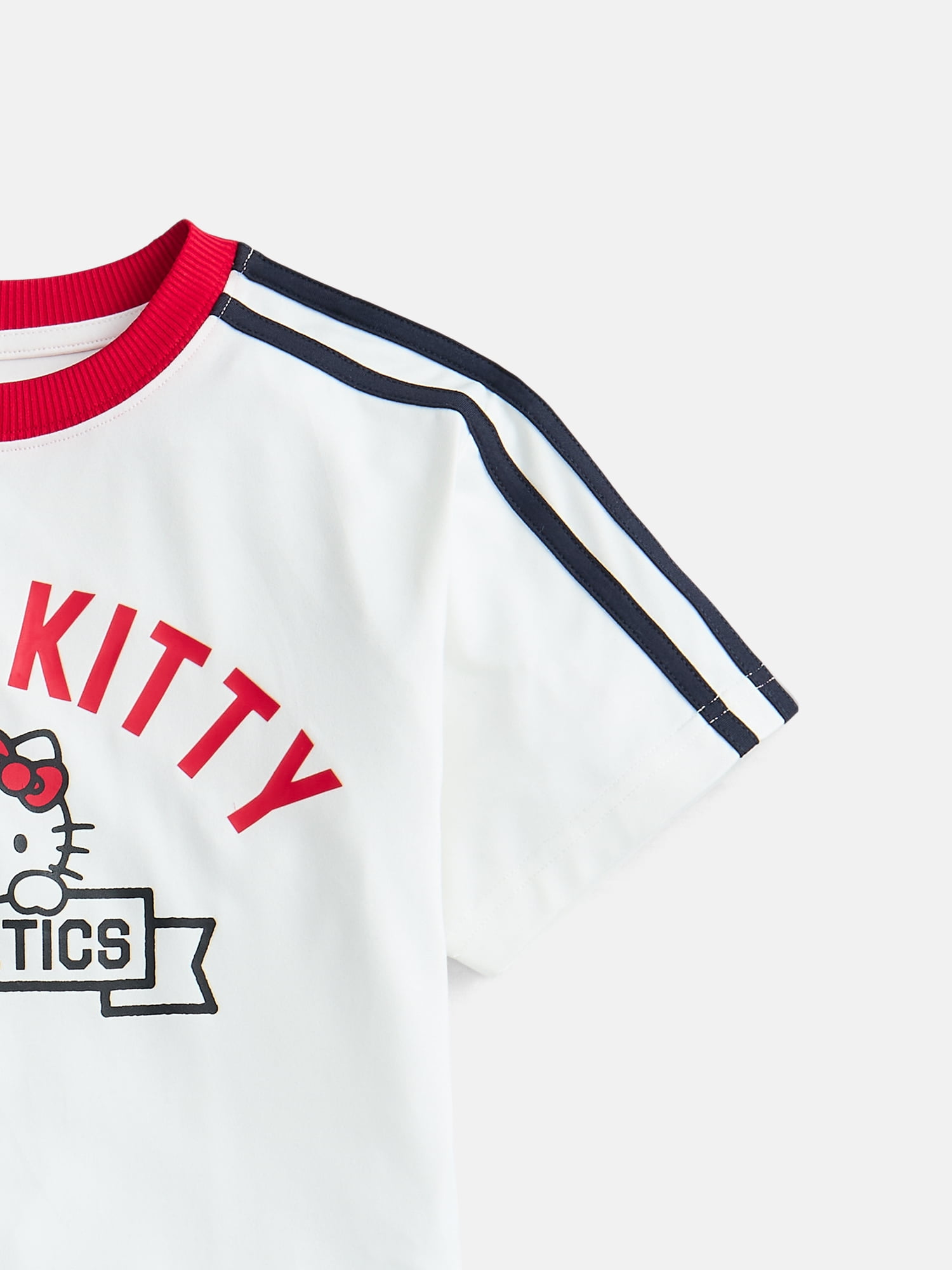 Hello Kitty Girls Active Graphic Jersey with Short Sleeves, Sizes 4-12