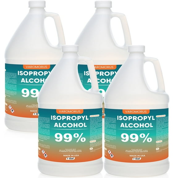 99% Isopropyl Alcohol 4 GAL – High Purity, IPA, Isopropanol, MADE IN USA.